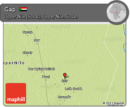 Physical 3D Map of Gap