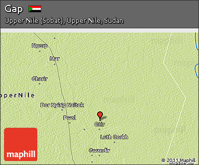 Physical 3D Map of Gap