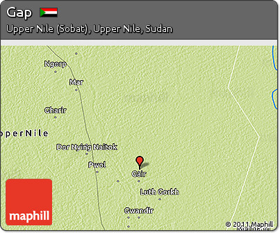 Physical 3D Map of Gap