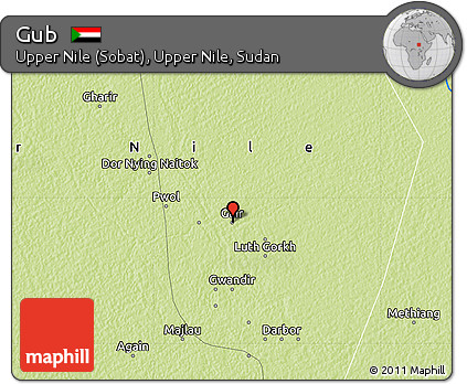 Physical Map of Gub