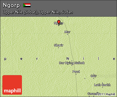 Physical Map of Ngorp