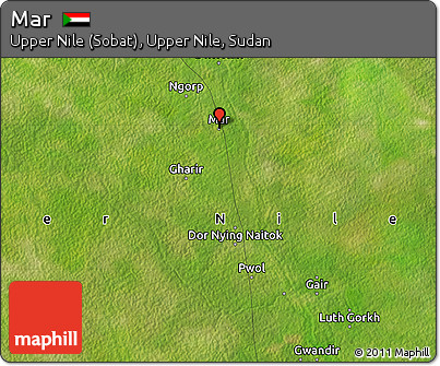 Satellite Map of Mar