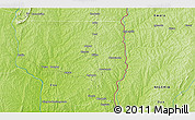 Physical 3D Map of Okounfo