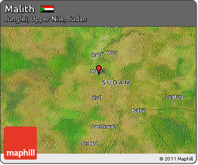 Satellite 3D Map of Malith