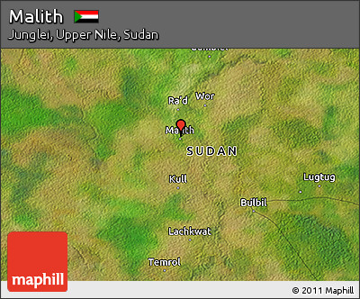 Satellite 3D Map of Malith