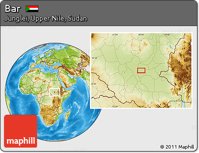 Physical Location Map of Bar