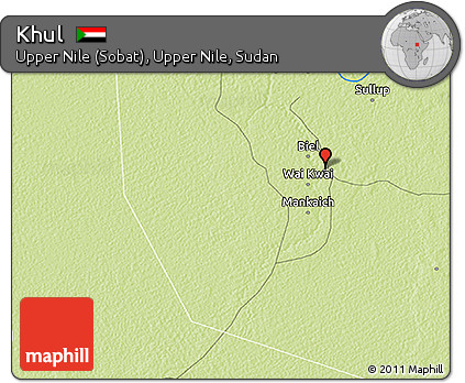 Physical 3D Map of Khul