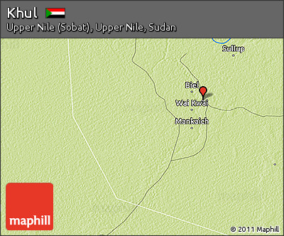 Physical 3D Map of Khul