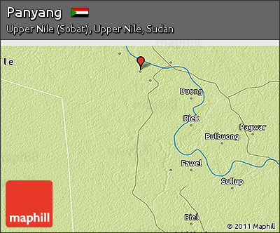 Physical 3D Map of Panyang