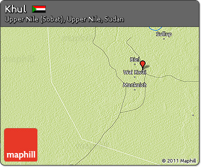 Physical 3D Map of Khul