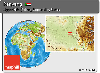 Physical Location Map of Panyang
