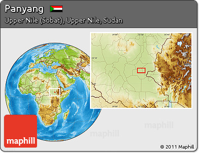 Physical Location Map of Panyang