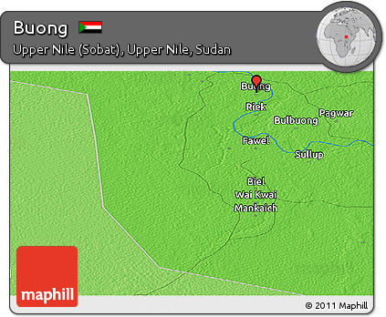 Political Panoramic Map of Buong