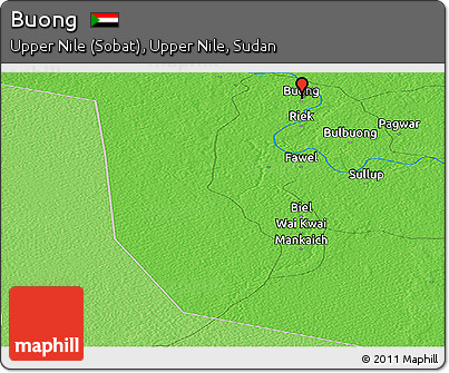 Political Panoramic Map of Buong