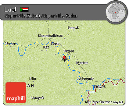 Physical 3D Map of Lual