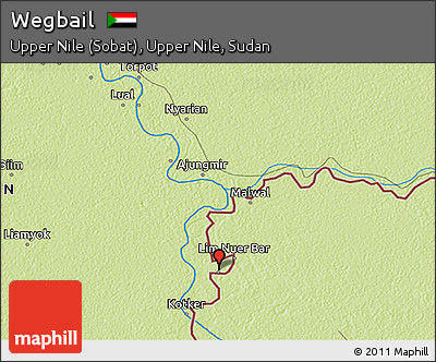 Physical 3D Map of Wegbail