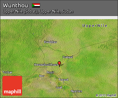 Satellite 3D Map of Wunthou