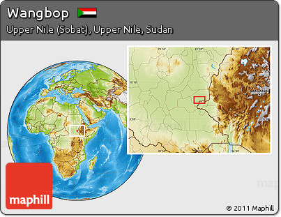 Physical Location Map of Wangbop
