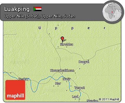Physical Map of Luakping
