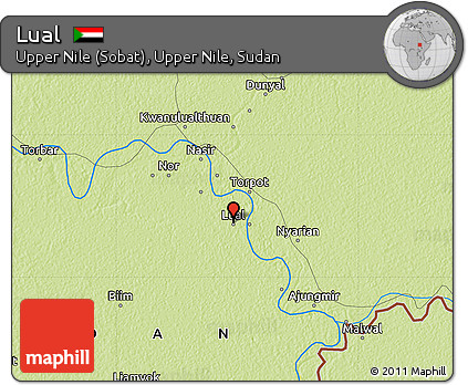 Physical Map of Lual