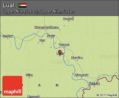 Physical Map of Lual