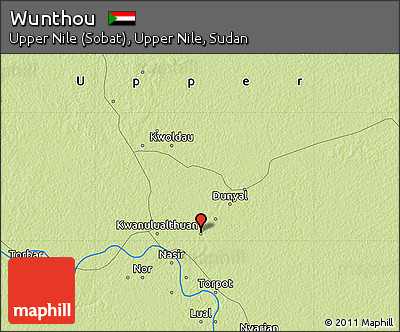 Physical Map of Wunthou