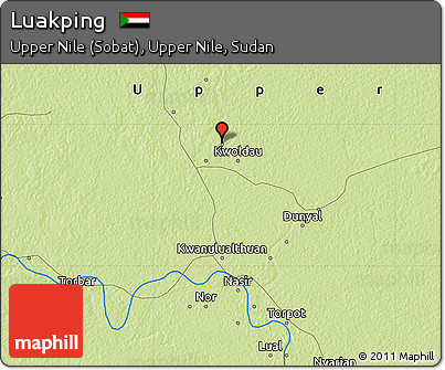 Physical Map of Luakping