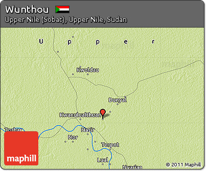 Physical Map of Wunthou