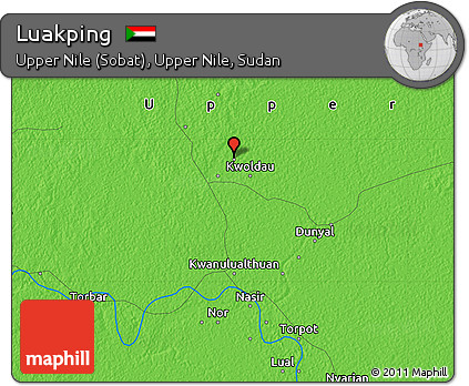 Political Map of Luakping