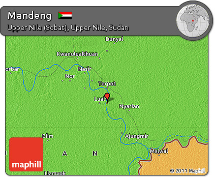 Political Map of Mandeng