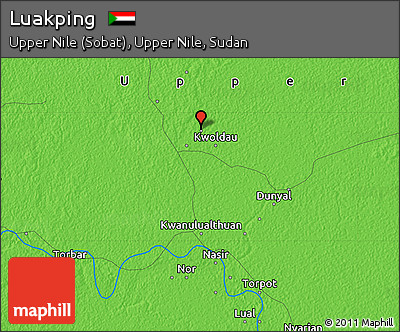 Political Map of Luakping