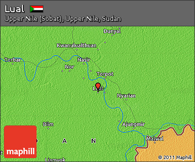 Political Map of Lual