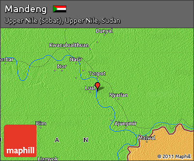 Political Map of Mandeng