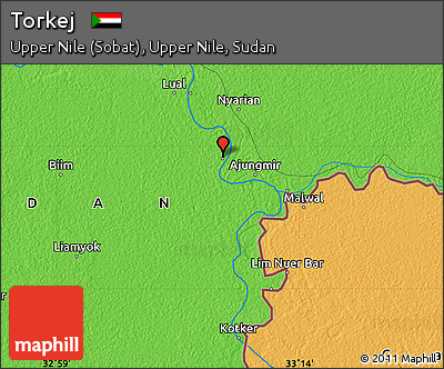 Political Map of Torkej