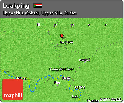 Political Map of Luakping