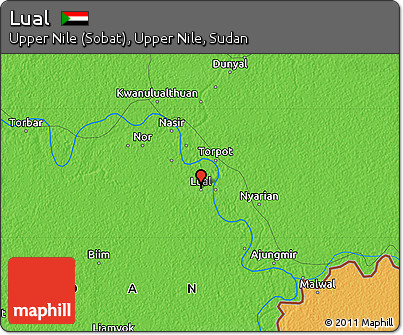 Political Map of Lual
