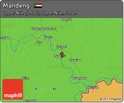Political Map of Mandeng