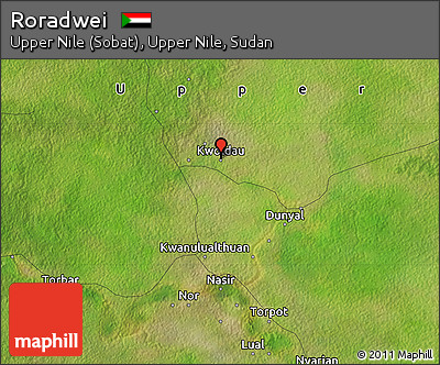 Satellite Map of Roradwei