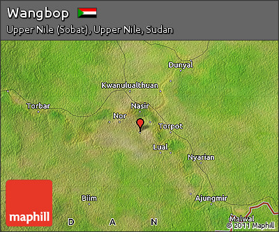Satellite Map of Wangbop