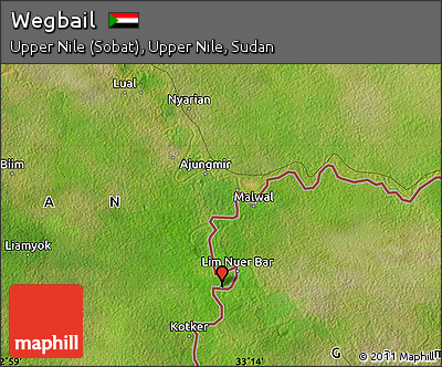 Satellite Map of Wegbail