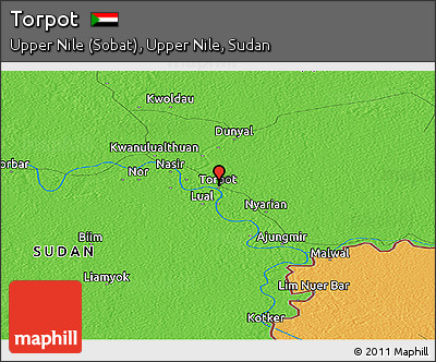 Political Panoramic Map of Torpot
