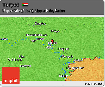 Political Panoramic Map of Torpot