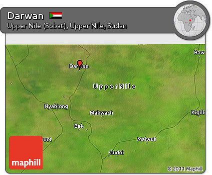 Satellite 3D Map of Darwan