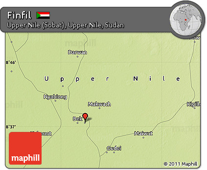 Physical Map of Finfil