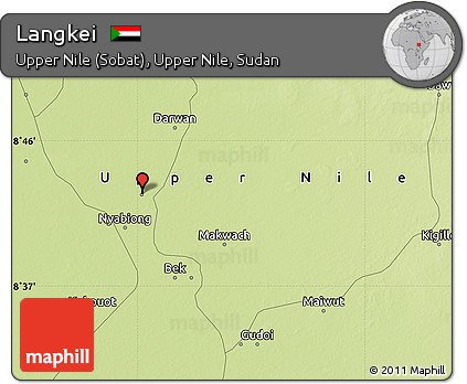 Physical Map of Langkei