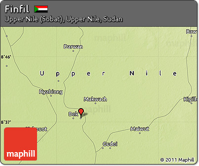 Physical Map of Finfil