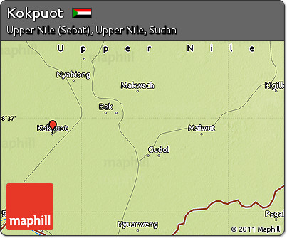Physical Map of Kokpuot