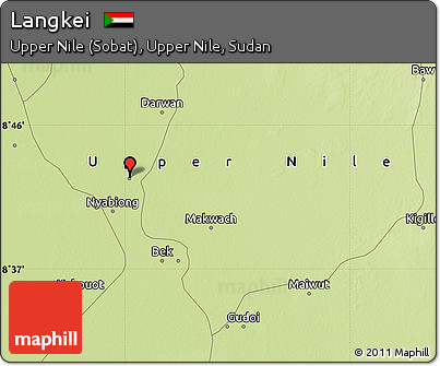 Physical Map of Langkei