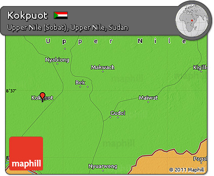 Political Map of Kokpuot