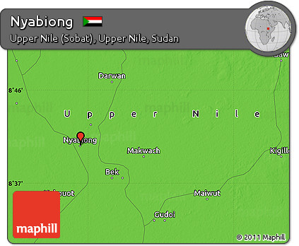Political Map of Nyabiong